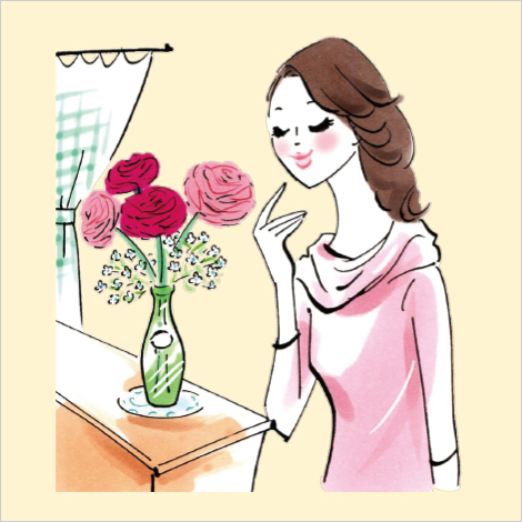 季節の花を飾って 心をキレイに キレイのたしなみ オッペン化粧品 Oppen Cosmetics 季節の花を飾って 心をキレイに キレイのたしなみ オッペン化粧品 Oppen Cosmetics